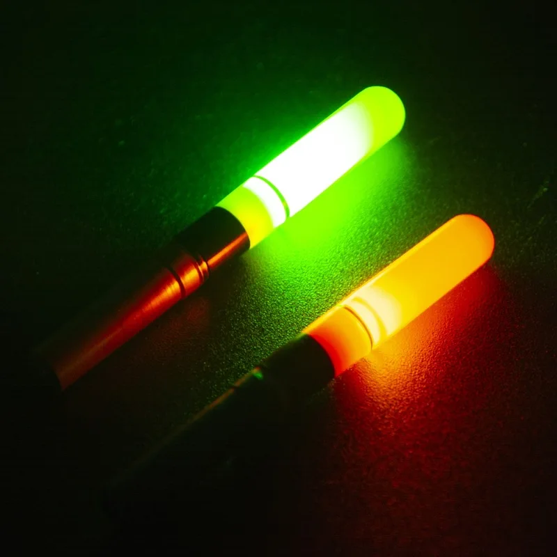 Glow Bobbers Fishing Floats, Night Fishing Light, Lure Lamp Fish Tools, Luminous Underwater LED Light Stick Tools,