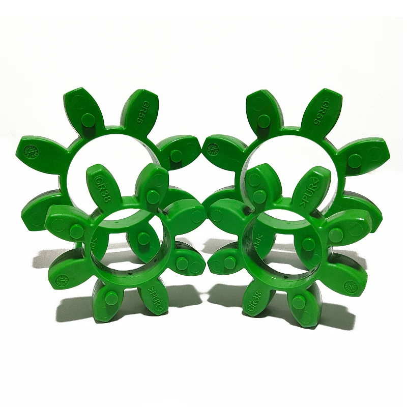All Type Of Rotex Shaft Spider Coupling Insert plum blossom pad rubber cushion