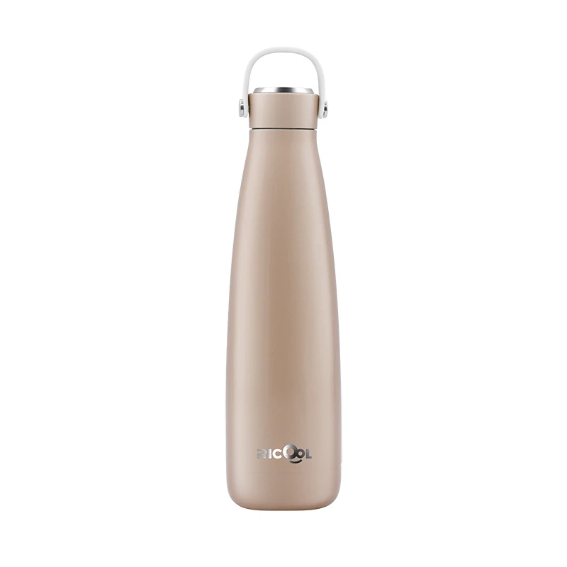 Custom logo Water bottle 350ml 500ml 750ml 1000ml Small Mouth factory sports stainless steel Vacuum cup insulated drink bottle