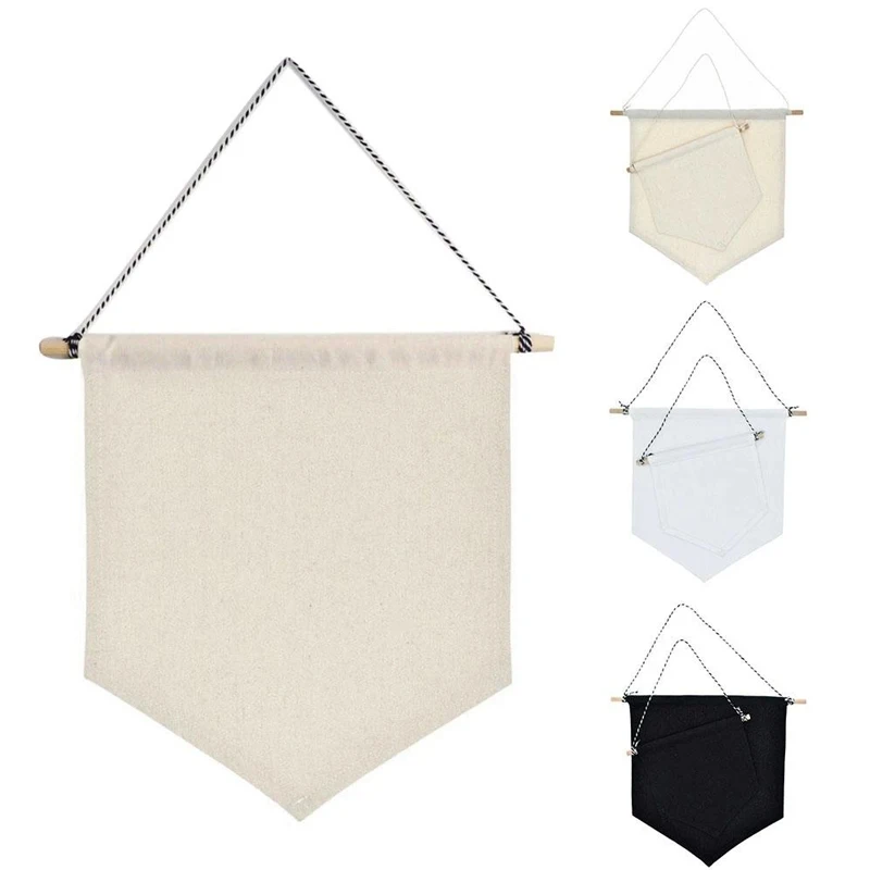 Wholesale Cheap Custom Any Size Indoor Campaign Decorations Printed Fabric Cotton Canvas Wall Display Advertising Hanging Banner