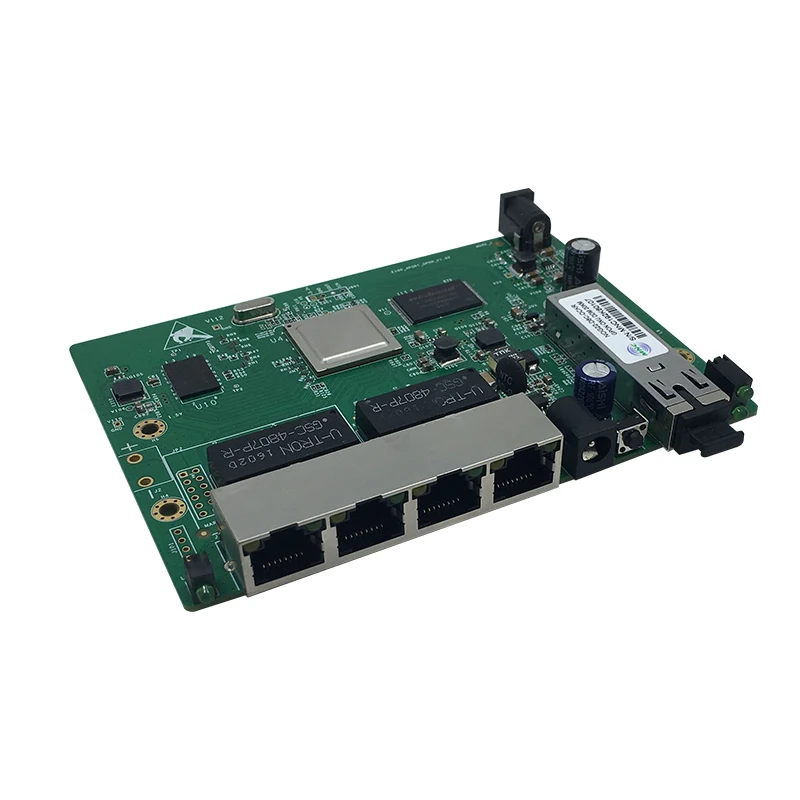  FTTX FTTB 4 LAN PoE порт GEPON MDU ONT 10/100/1000 Мбит/с IEEE802.3af/at GPON ONU для IP-Камеры