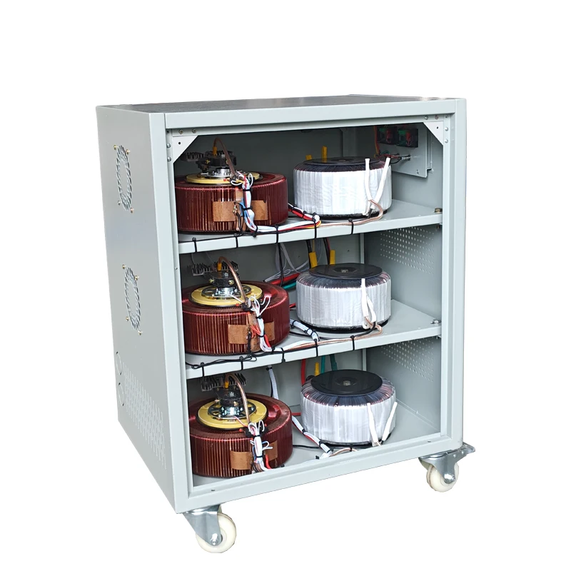 XQ-TND-20KVA 20KVA SVC Stabilizer Voltage 16KW single phase Servo voltage stabilizer