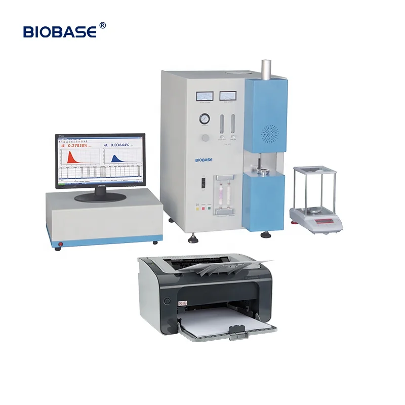 Biobase China  Carbon and Sulfur Analyzer Hot Sale Laboratory Carbon and Sulfur Analyzer for Lab