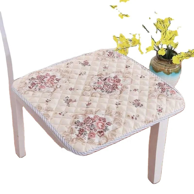 Пастырской печатных обеденный стул подушки для домашнего декора 5 размеров офисные компьютерные кресла подушки сиденья стула Pad нескользящий сиденье коврики