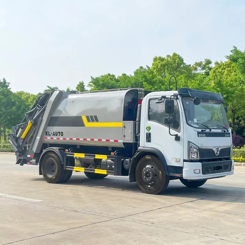 Dongfeng 10 Cbm Compressed Compactor Rubbish Truck 4x2 Garbage Collector Vehicle Left Right Drive Waste Truck