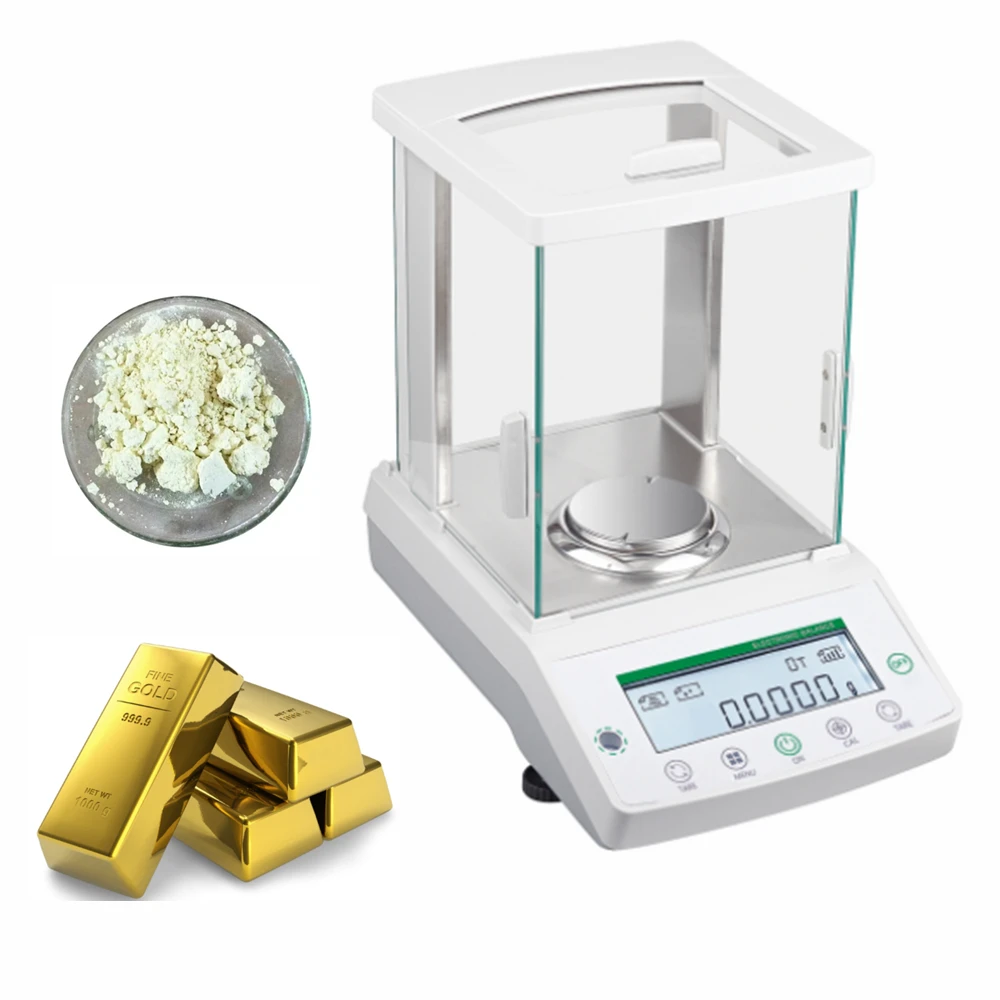 Laboratory weight scale 0.1mg digital display electronic analytical balance