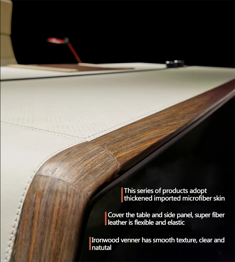 Modern Luxury Executive Table Office Furniture L Shape Modern White Office Computer Boss Desk