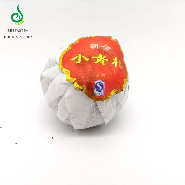 Premium Imperial 2 Years Puer Xinhui Xiao Qing Gan Tea Dried Tangerine Peel Puerh Tea