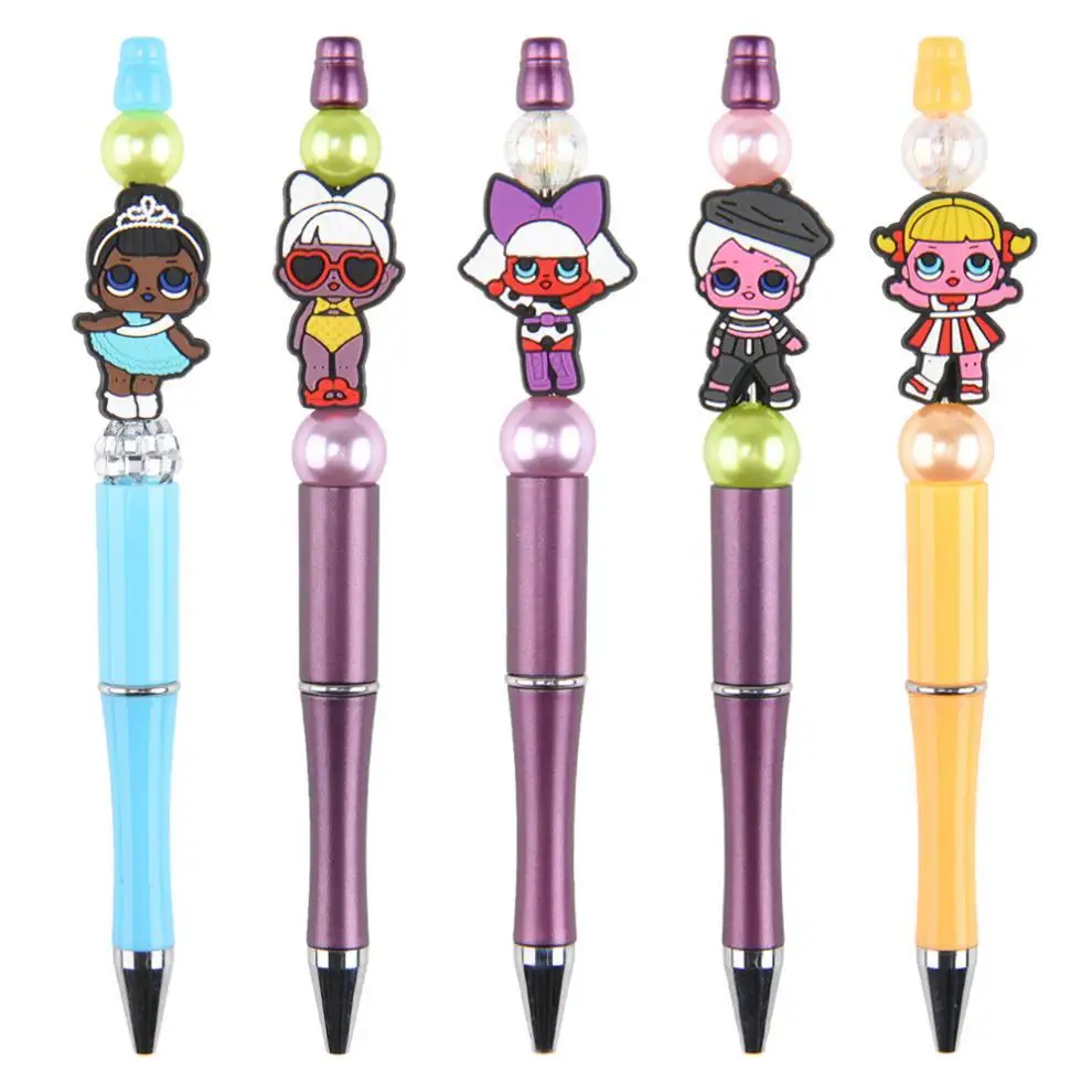 Cartoon Pen Waterproof Pen Head Topper Promotional Kids Gift Custom 3d PVC Europe Mascot Figurine Mini Plastic Shoe Toppers