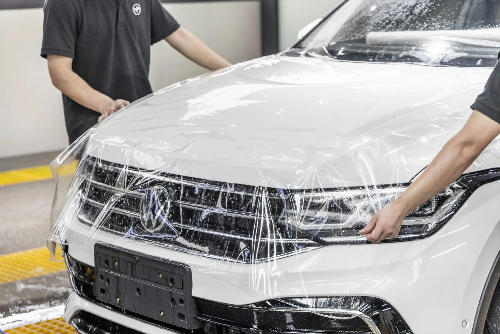 Factory manufacturer Masking Film Auto Painting Protection film Plastic Car Masking Film