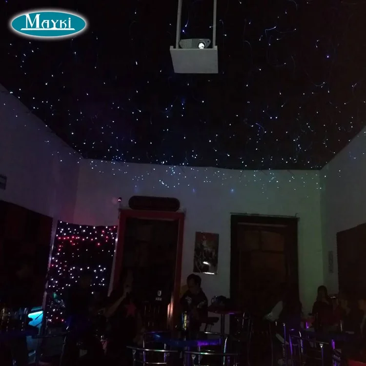 High power 75W RGB LED fiber optic lights machine with DMX function