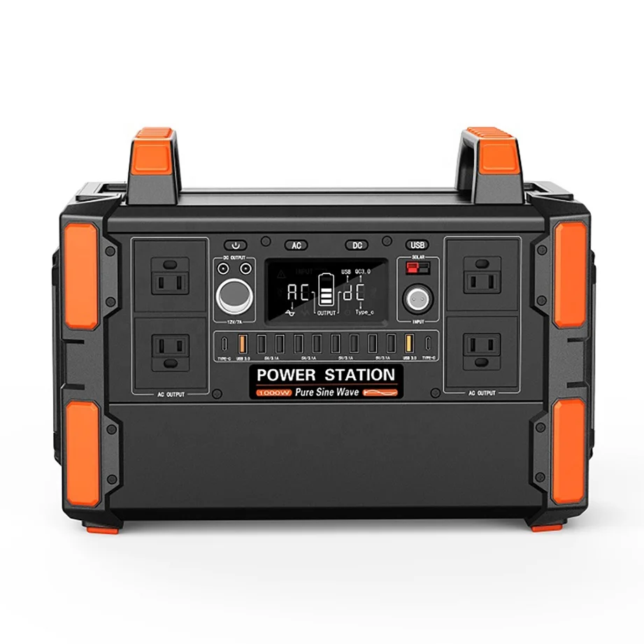 Most Popular Power Energy Backup Solar Refrigerator Portable Power Station Kit