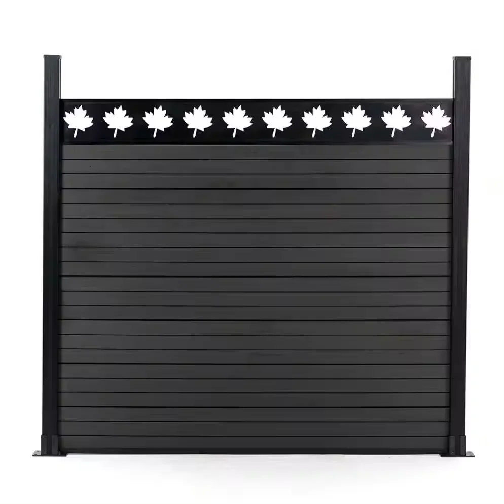 Водонепроницаемый и устойчивый к ультрафиолетовому воздействию Европейский склад деревянный пластиковый композитный Wpc забор домашний садовый забор