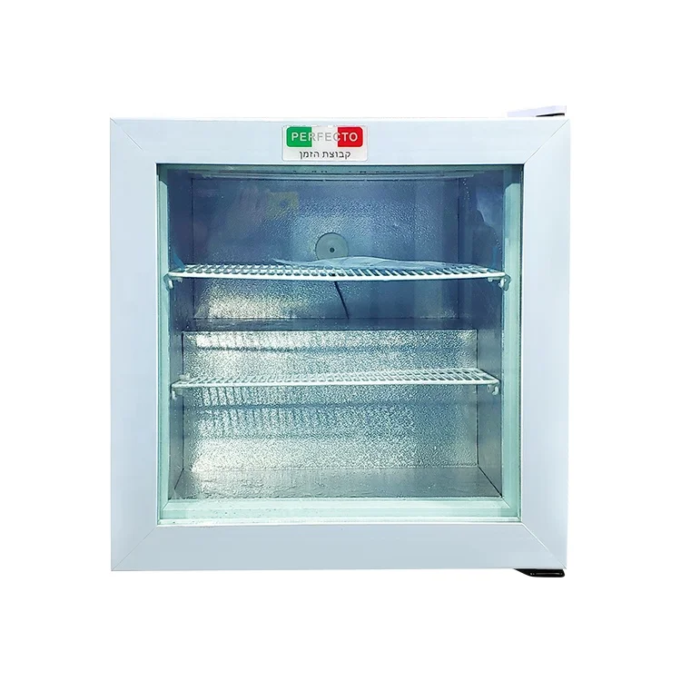 55L Meisda Low Noisy Vertical Glass Door Deep Display Ice Cream Refrigerator Freezer SD55