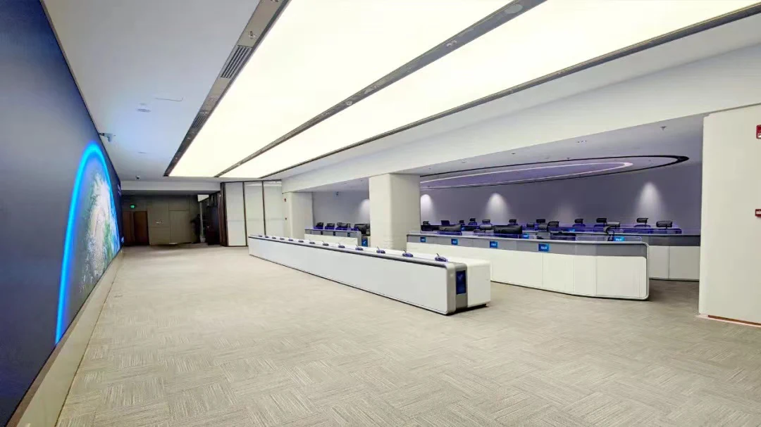 High cost performance Security Control Room Consoles Operator Console Desk CCTV Control Room Furniture