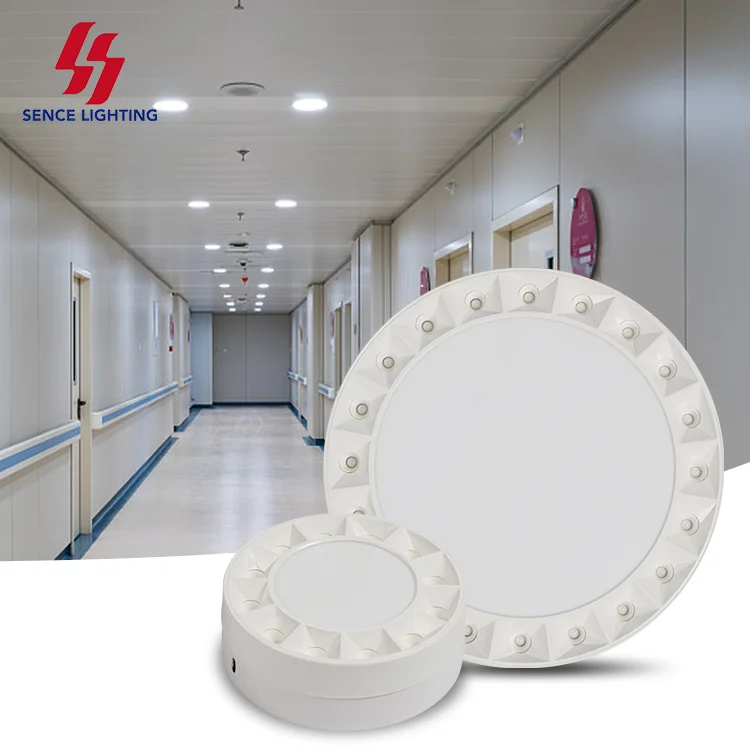Modern Style Indoor Shopping Mall Panel 18w 24w 34w Smd Round Surface Led Ceiling Light