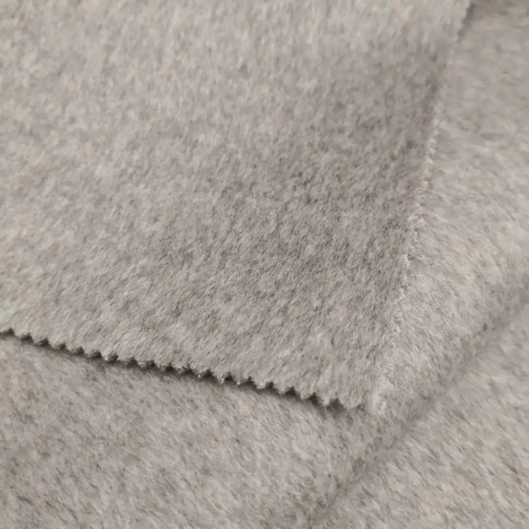 Italy High Qualtiy Fabric 100%Cashmere Fabric for Winter Women Coat Customized Warm Touch Plain