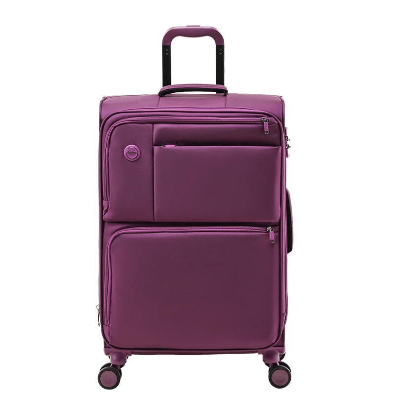 Luggage Set Wholesale Soft Fabric Luggage Lightweight Aluminum Trolley Suitcase