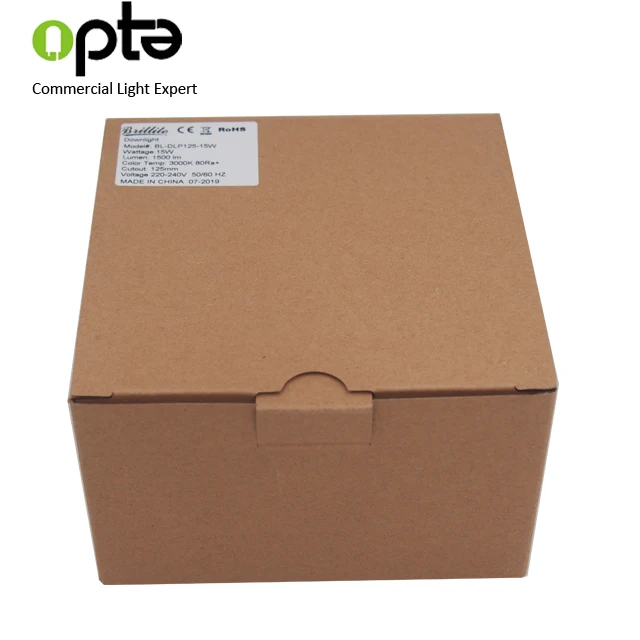 
Dimmable Recessed SMD downlight 20W round mounted with 3/5 years warranty 