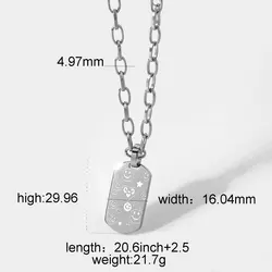 New Style Ball Pendant Box Chain Pull Stainless Steel Gold Plated Tarnish Free Pendant Necklace For Women