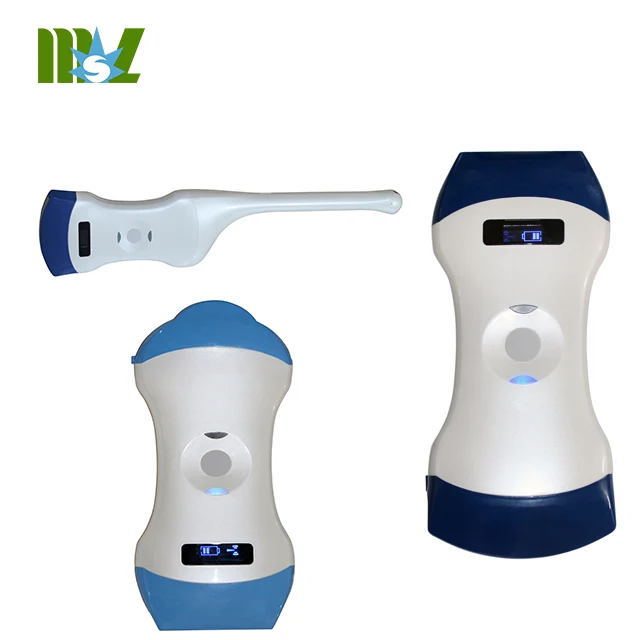 2021 беспроводной WIFI 192 элементов двойной головкой зонд и цветной ультразвук для Apple IOS