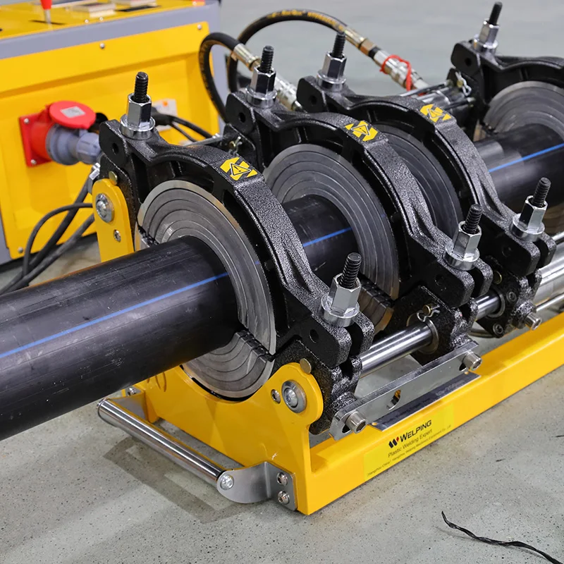 polyethylene pipe butt welder 63-200mm hdpe pipe welding machine