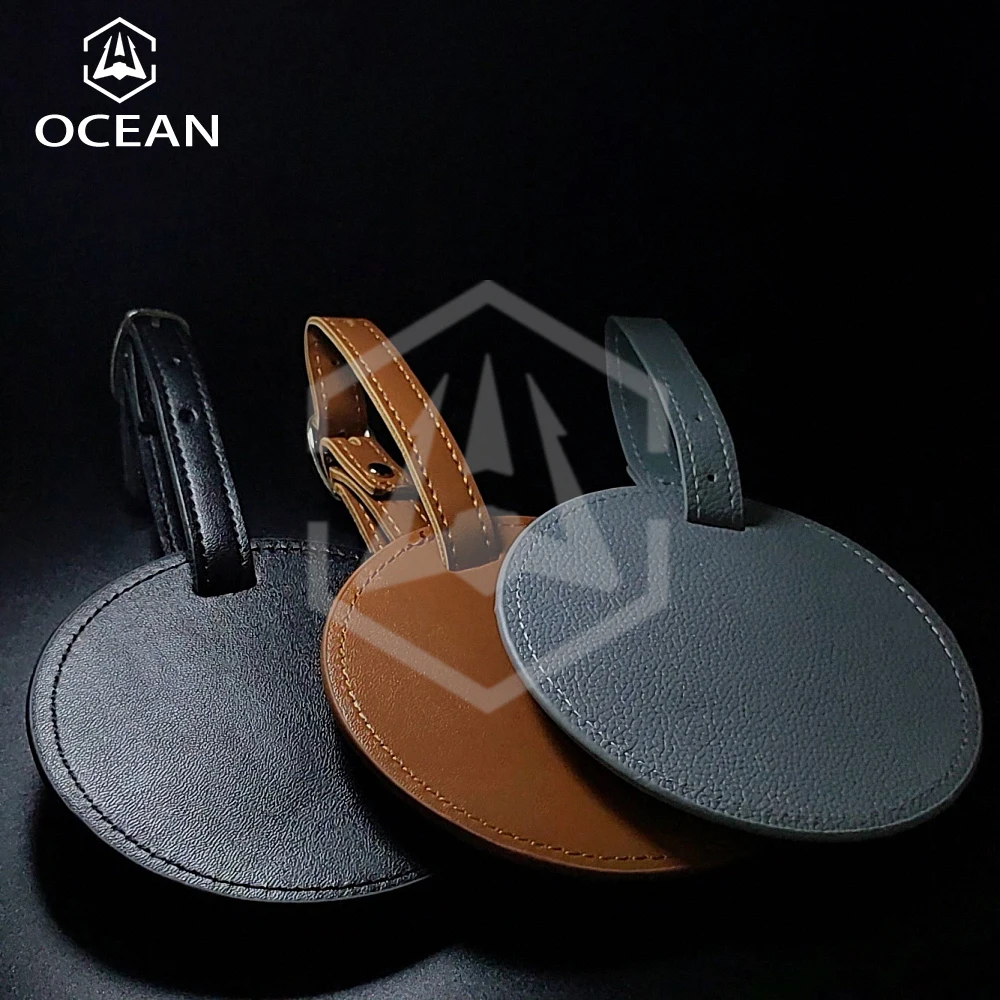 Custom Golf Tag Rawhide Leatherette Golf Bag Tag