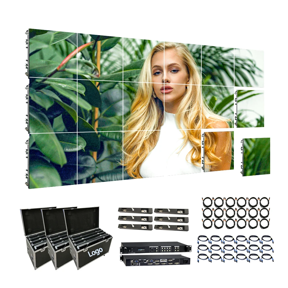 Raybo 8k 4k SMD HD P1.2 P1.5 P1.8 P2 P2.5 P3 полноцветный ультратонкий стационарный светодиодный видео настенный экран для DJ