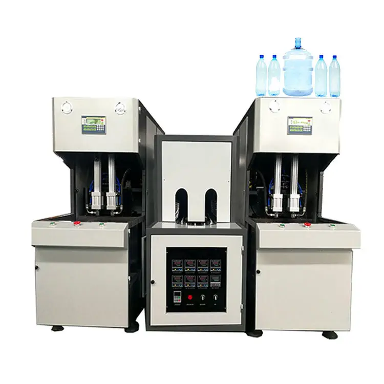 PET bottle blow moulding molding machine price for 100ML to 7L PET cooking oil bottles with handle pet bottle machine