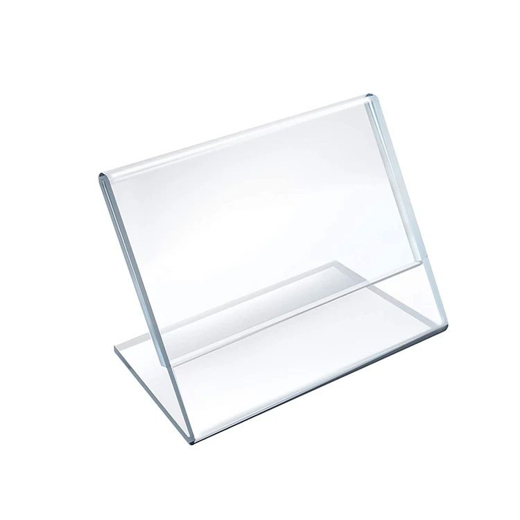 acrylic label holders T shape PVC Shelf Divider For supermarket Goods