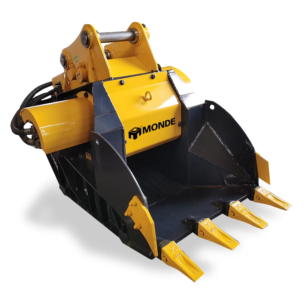 Monde Crusher bucket for Multiple Applications for 6-8ton excavator