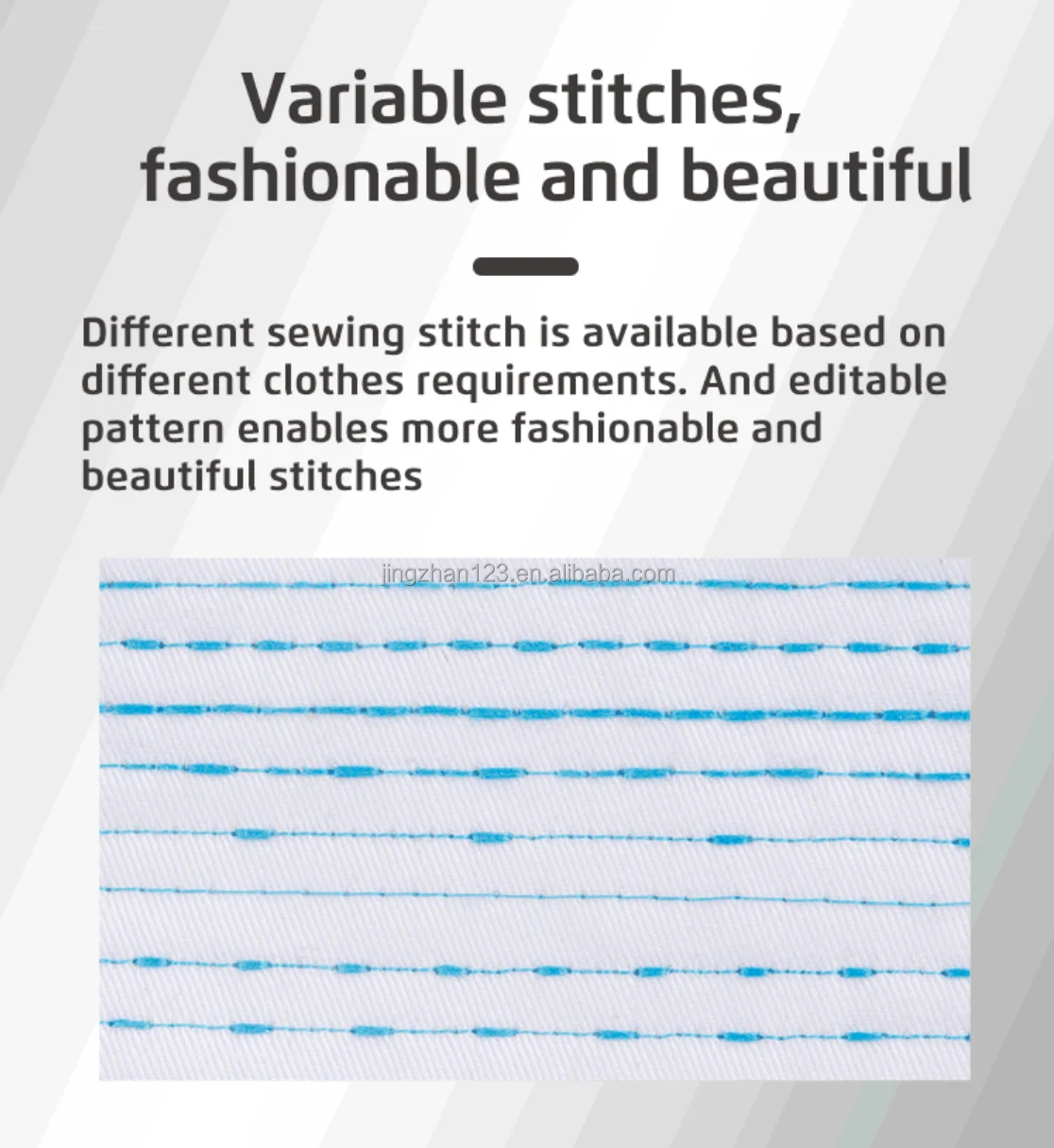 Jack A4B Single Needle Direct Drive Automatic Industrial Sewing Machine Computerized