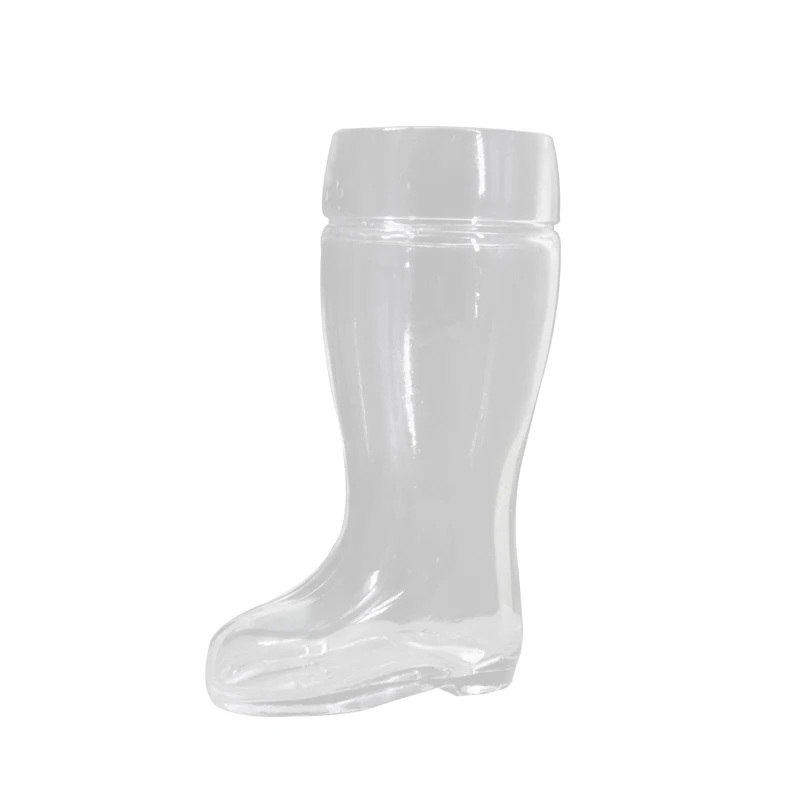 Unique Boot Shape Glass Cup Beer Glasses 600ml Wholesale