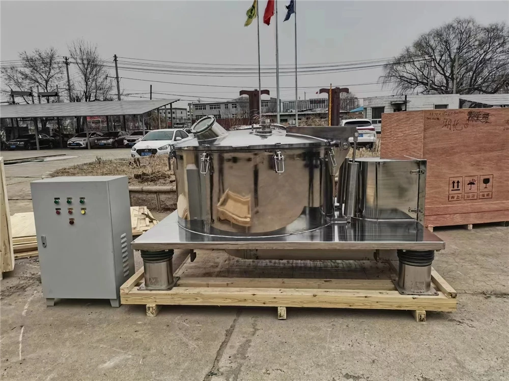 Industrial PS600NC vegetable oil basket salt yeast filter centrifuge for chemicals with CE