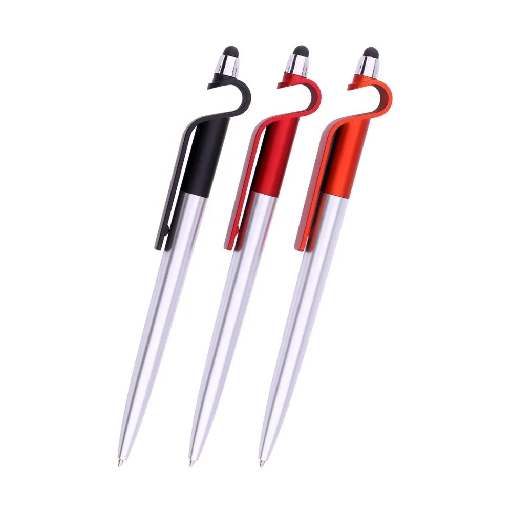 High quality hot-selling ball pen 3-in -1 multi-functional support pen.