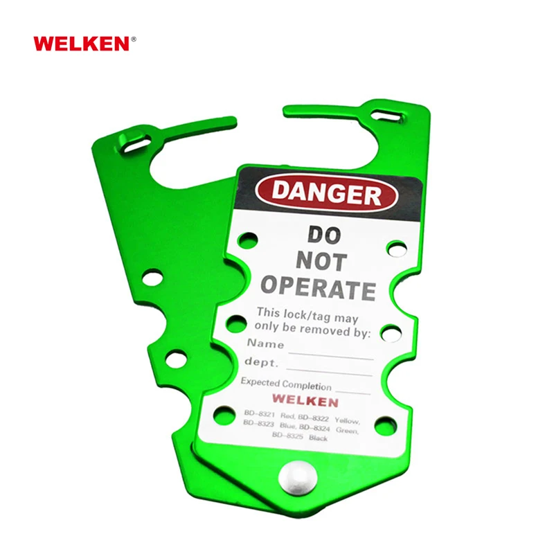 safety group lockout hasps labeled aluminum hasp lock