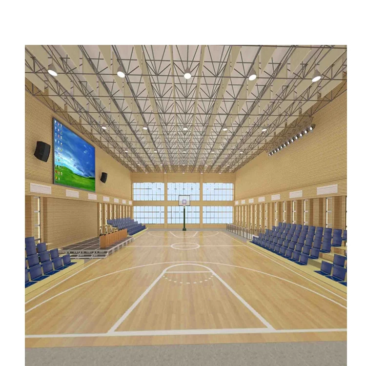 LF steel structure building stadium space frame roofing sports hall basketball stadium