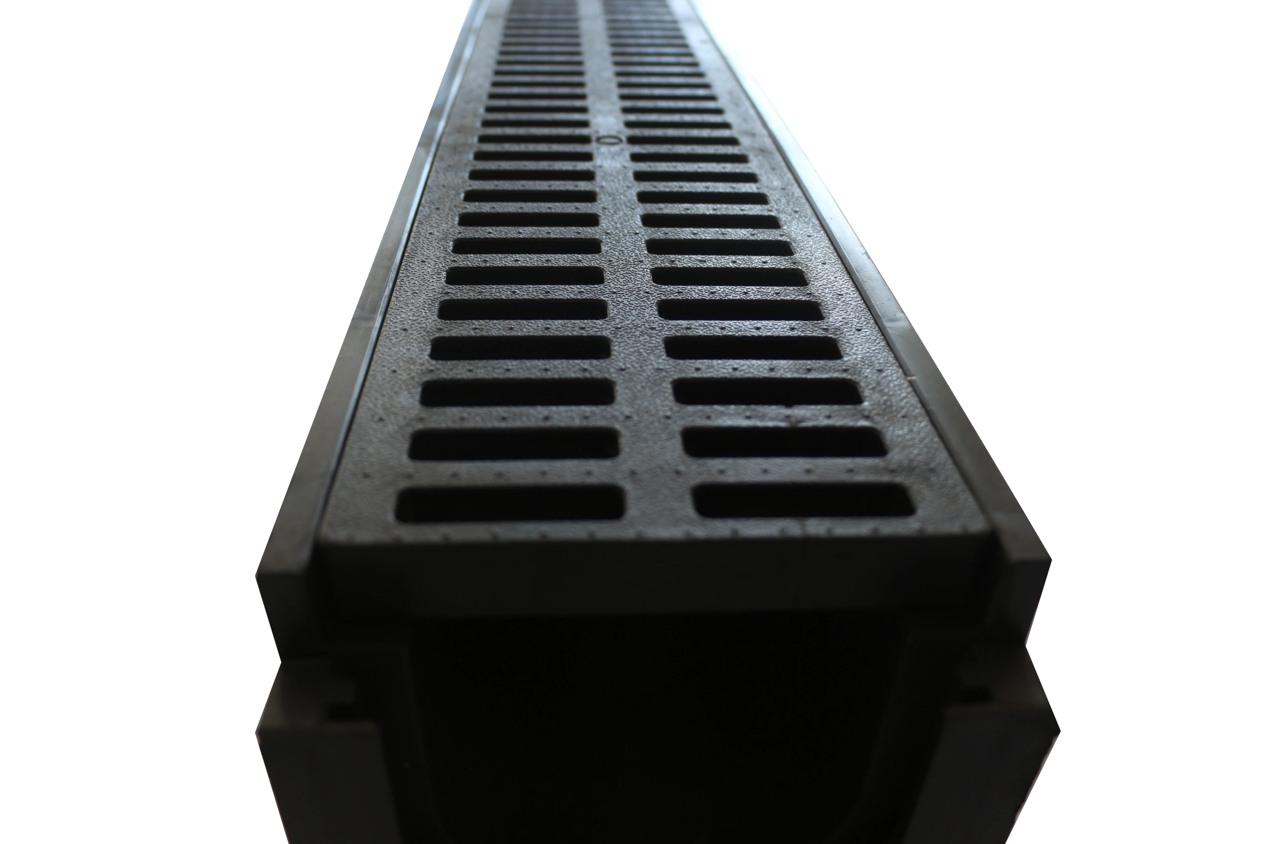 100*100mm HDPE drains plastic drainage channel linear drains