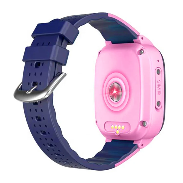 24 Hours Temperature Detection Video Voice Call 4G Watch Cows Color Watch Kids GPS Positioning LT25 Smart Watch