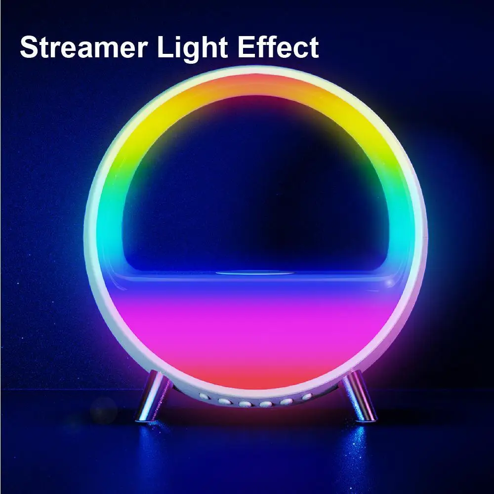 China Factory Supply Digital Multi-function Display Smart Sunrise Wake up Alarm Clock for Kids Adults