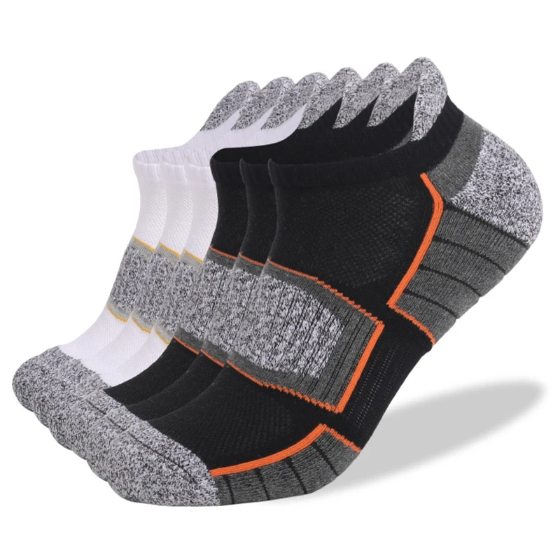 Wholesale Sport Padded Ankle Socks Cushioned China Sock Wholesale 100% Bamboo Fiber Short Ankle Running Quarter Socks