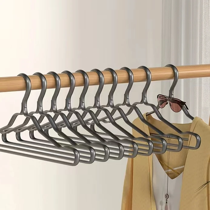 Laundry on the Internet Laundry Metal Clothes Hanger Anti-rust Solid Coat Gold Hanger Clothes Luxury Hangers