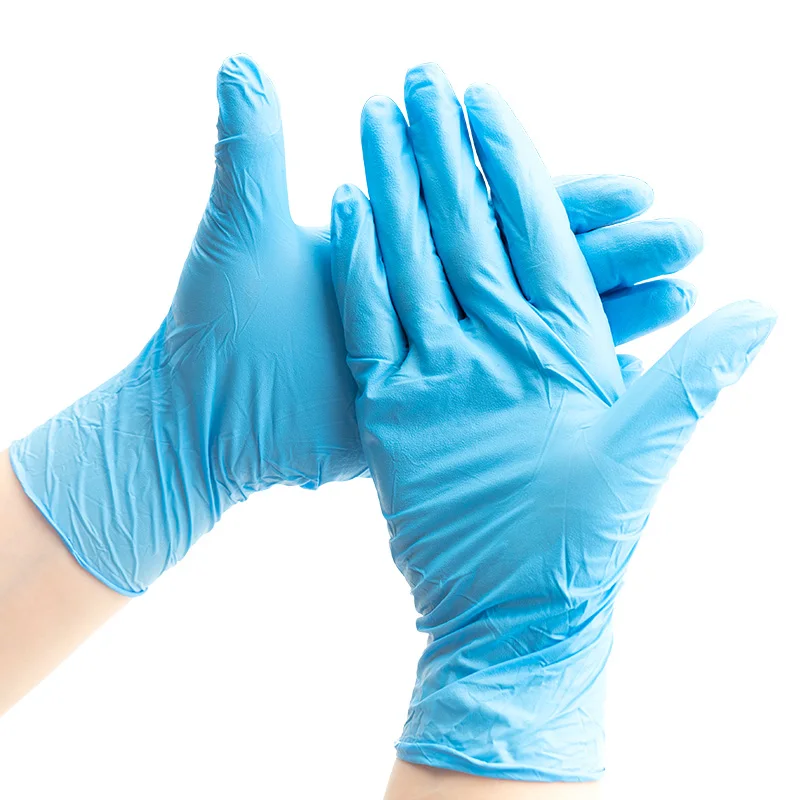Wholesale Protective Disposable Examination Gloves Surgical Medical Nitrile Gloves