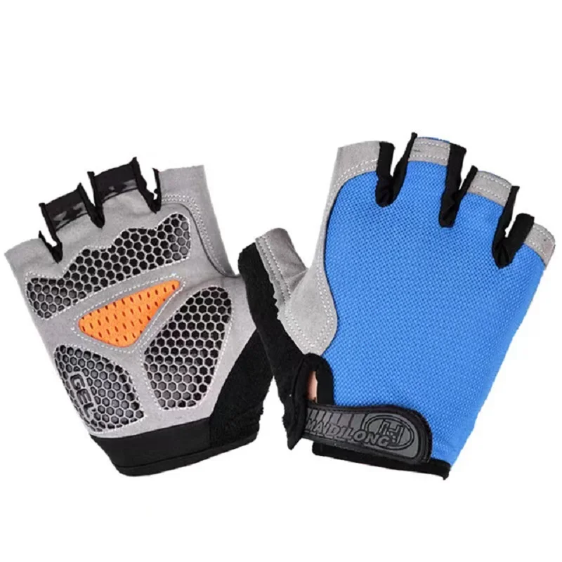 Outdoor riding necessities  Wear resistance and skid resistance  Half finger gloves