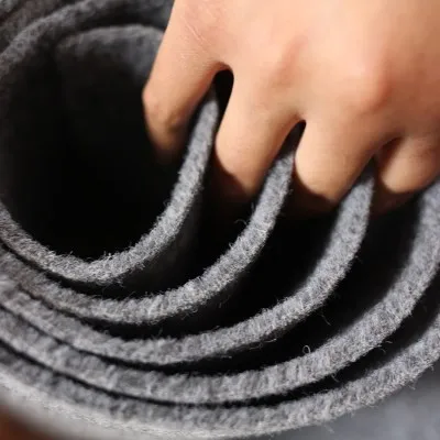 non woven needle punch felt soft velour car dashboard carpet roll