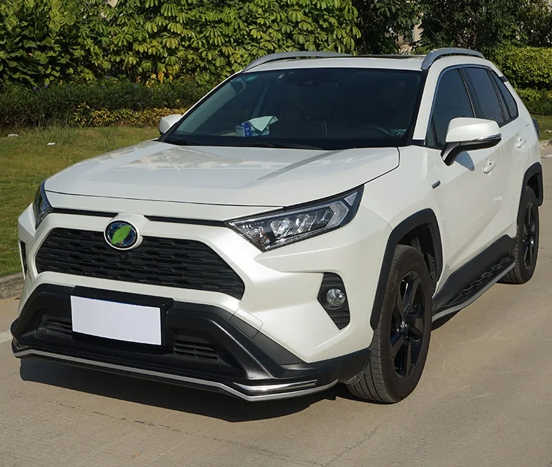 Высококачественный бампер для Toyota 20-21 RAV4, передний и задний бампер, защита от столкновений, комплект опорных средств