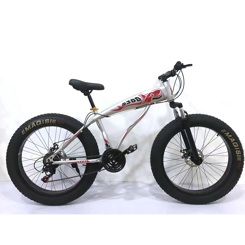 Wholesale bikes  21speed  fat tire mountain bike   18 20 22 24 inch fat Tyre mountain bike for boys