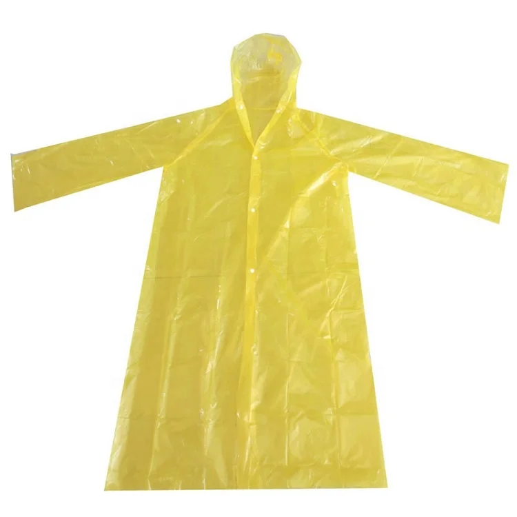 China Cheap Custom Logo Printing Impermeabile Women Men Plastic Ponchos Disposable Waterproof PE Rain Coat Raincoat for Adult