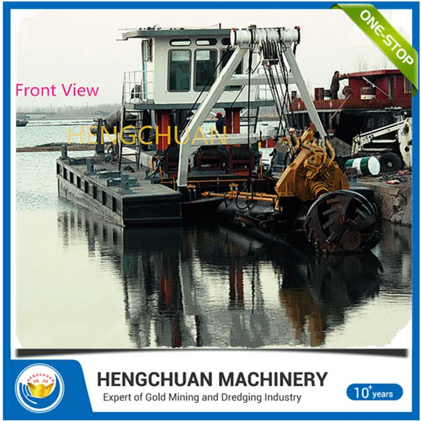 Hydraulic Agitators Dredger installing Diesel Sand Pump draga