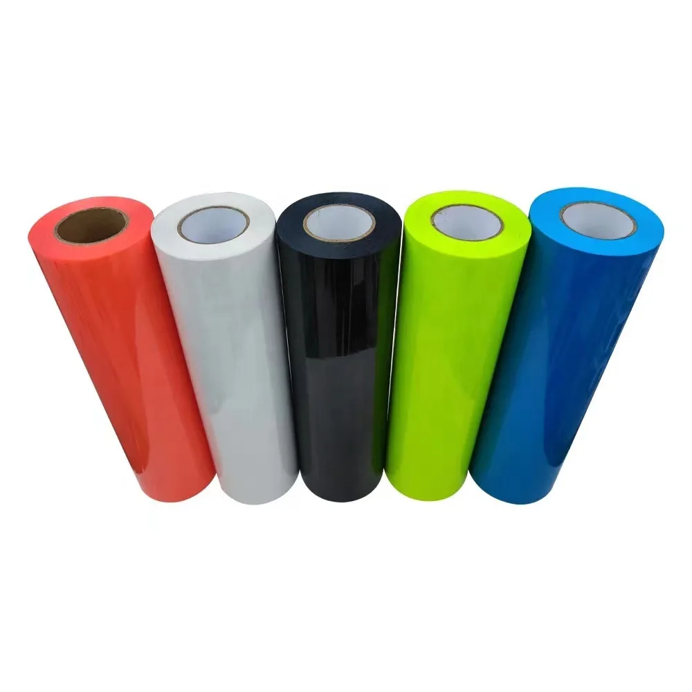 PVC iron on vinyl for Cricut flex htv heat transfer vinyl rolls for t shirt